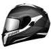 Zoan Optimus SV Modular Helmet with Double Lens - White/Black