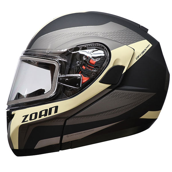 Zoan Optimus SV Modular Helmet with Electric Lens - Beige