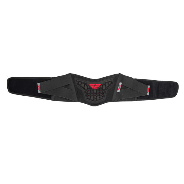 Fly Racing Youth Barricade Kidney Belt - Black/Red