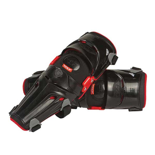 Fly Racing 5 Pivot Knee Guards - Black