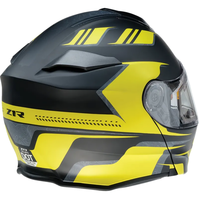 Z1R Solaris 2.0 First Tracks Helmet with Electric Dual Lens Face Shield