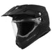 Fly Racing Trekker Solid Dual Sport Helmet - Matte Black