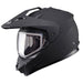 GMAX GM11 Solid Dual Sport Snow Helmet '23 with Electric Lens - Matte Black