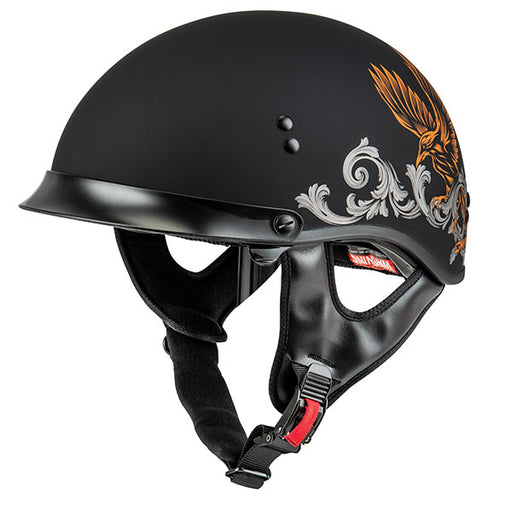 GMAX HH65 Corvus Mt Half Helmet - Orange