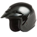 GMAX Youth OF-2 Open Face Helmet - Black