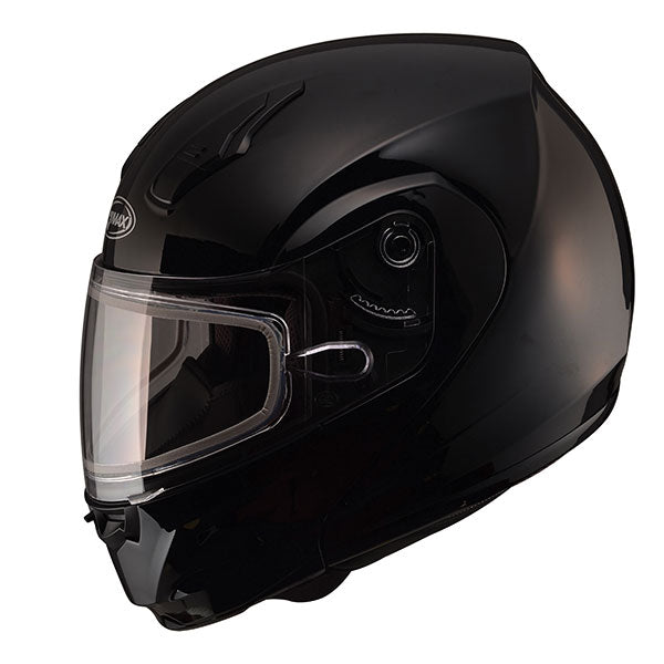 GMAX MD04 Full Face Modular Snow Helmet with Electric Lens - Matte Black