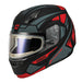 GMAX MD04 Sector Modular Snow Helmet with Electric Lens - Red