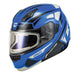 GMAX MD04 Sector Modular Snow Helmet with Electric Lens - Blue