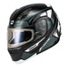 GMAX MD04 Sector Modular Snow Helmet with Electric Lens - Silver