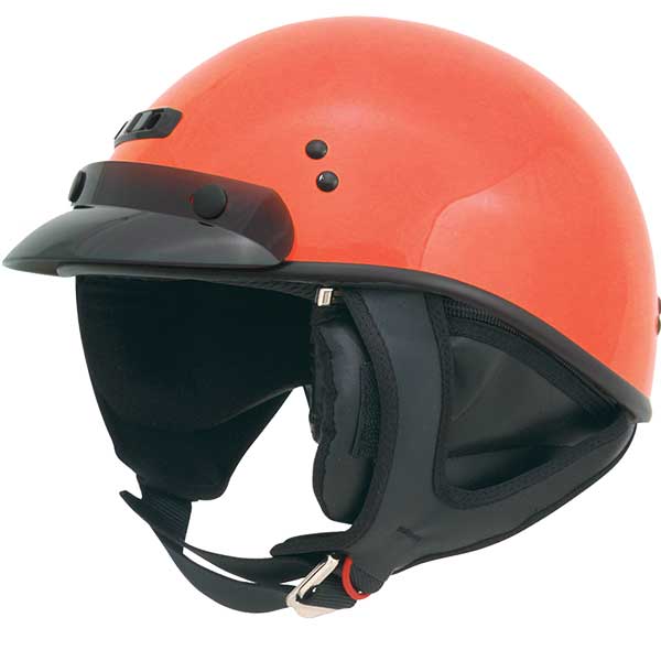 GMAX GM35 Fully Dressed Half Helmet - Orange