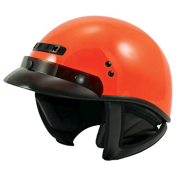 GMAX HH35 Full Dressed Half Helmet - Orange