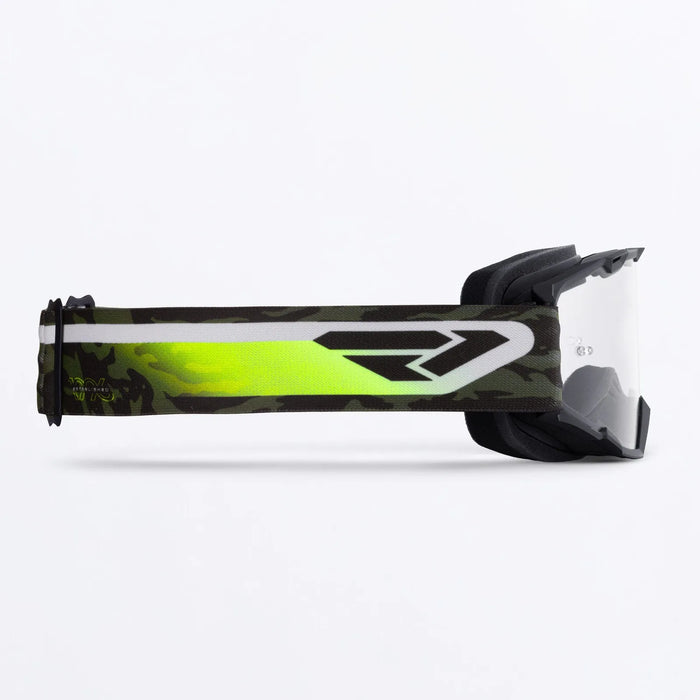 FXR Maverick Prime MX Goggle - Army Camo/HiVis, view 4