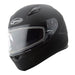 GMAX Youth GM49Y Solid Full Face Snow Helmet with Double Lens - Black