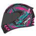 GMAX Youth FF49Y Charged Full Face Helmet - Pink/Blue