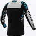 FXR Revo Daytona MX Jersey - Black/White/Sky, view 2