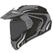 GMAX MD74 Lancer Modular Full Face Snow Helmet with Double Lens - Black/Silver