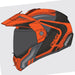GMAX MD74 Lancer Modular Full Face Snow Helmet with Double Lens - Orange