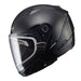 GMAX OF-77 Open Face Snow Helmet with Double Lens - Black