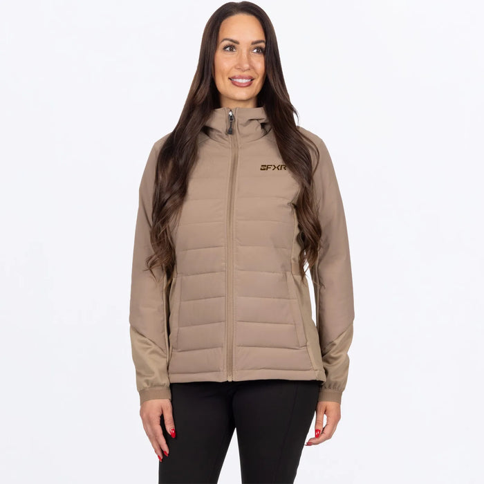 FXR Womens Phoenix Windproof Quilted Jacket - Canvas, view 2