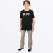 FXR Youth Mitered Premium T-Shirt - Black/HiVis, view 4