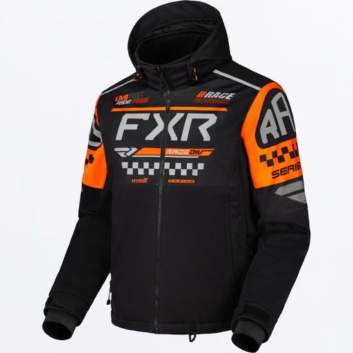 FXR Mens Podium Jacket - Orange, front view