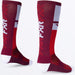 FXR Moto Sock - Red/Maroon/White, view 4