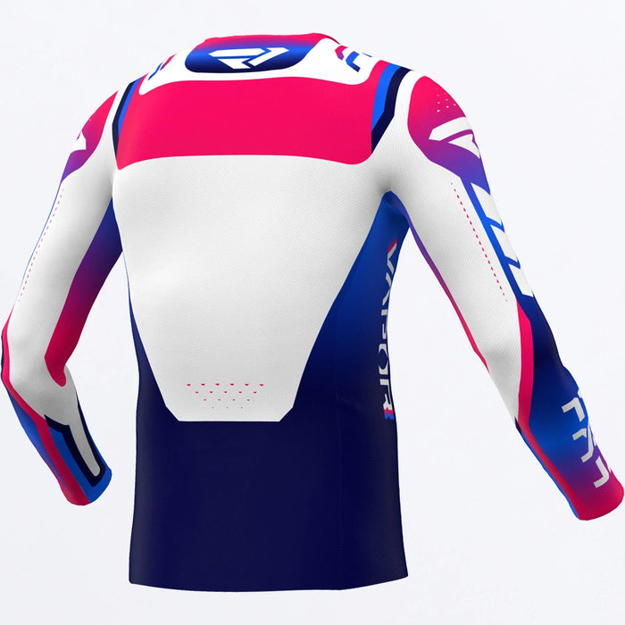 FXR Vapor Air MX Jersey 2025 - Berry, view 2