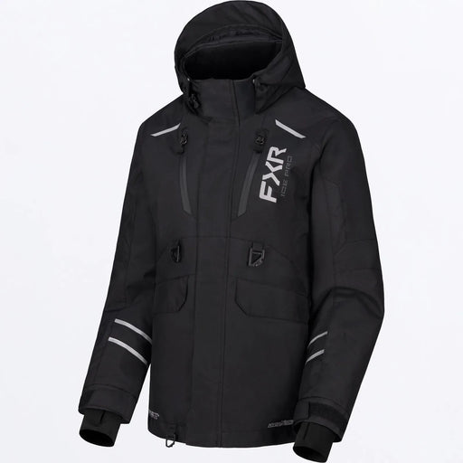 FXR Womens Excursion FX Jacket - Black, front view