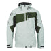 Klim Mens Storm Jacket - Non-Current - Slate Gray - Kombu Green, front view