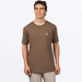 FXR Mens Relic Premium T-Shirt - Teak/Black, front view