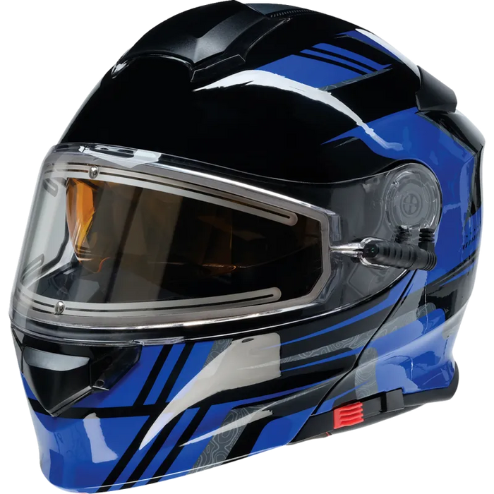 Z1R Solaris 2.0 First Tracks Helmet with Electric Dual Lens Face Shield