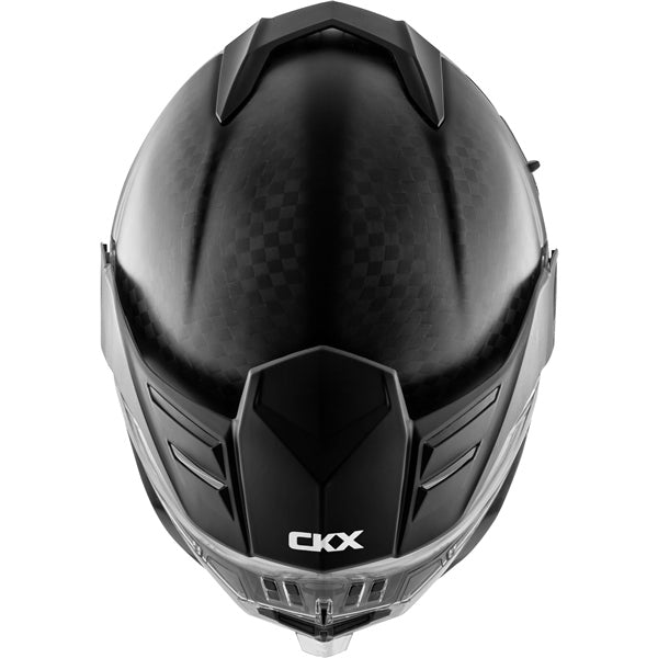 CKX Mission AMS Full-Face Carbon Fiber Helmet with Double Lens