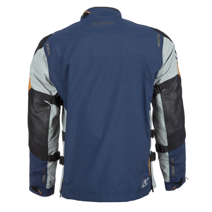 Klim Latitude Jacket - Dress Blues - Golden Brown