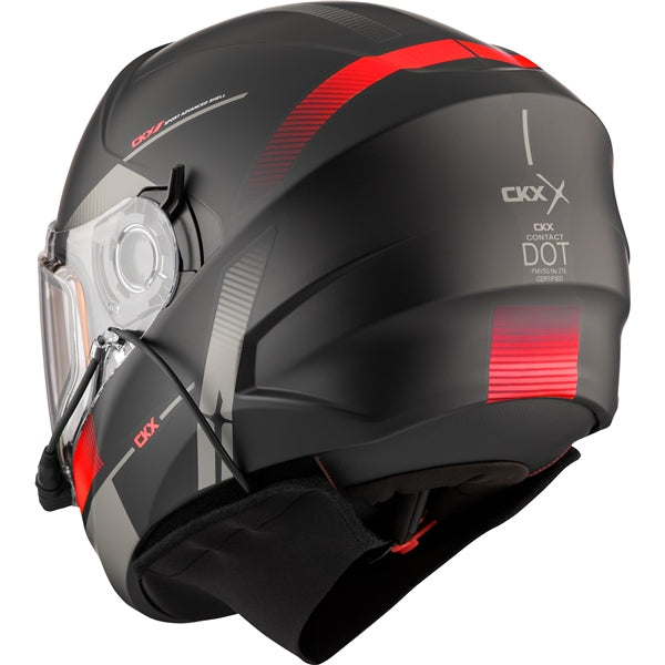 CKX Contact Edge Full-Face Helmet with Electric Double Lens