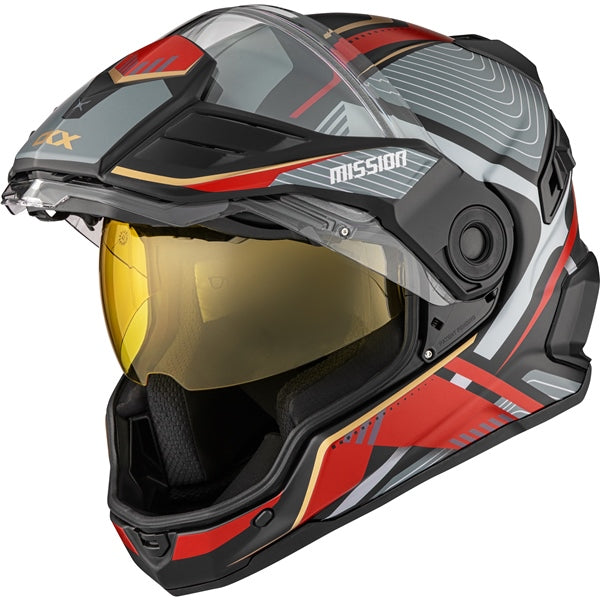 CKX Mission AMS Verve Full-Face Helmet with Electric Double Lens