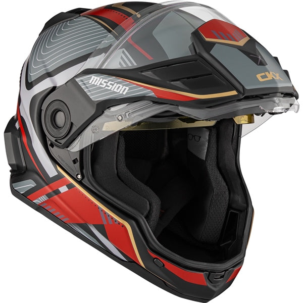 CKX Mission AMS Verve Full-Face Helmet with Double Lens