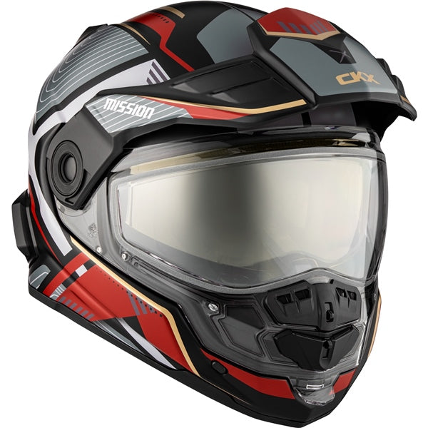 CKX Mission AMS Verve Full-Face Helmet with Double Lens