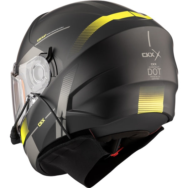 CKX Contact Edge Full-Face Helmet with Electric Double Lens