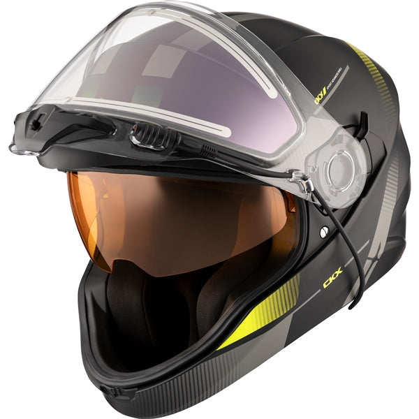 CKX Contact Edge Full-Face Helmet with Electric Double Lens