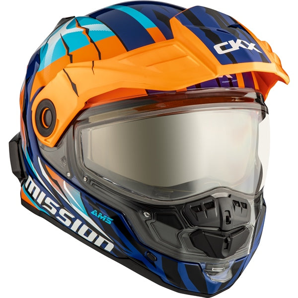 CKX Mission AMS Claw Full-Face Helmet with Double Lens