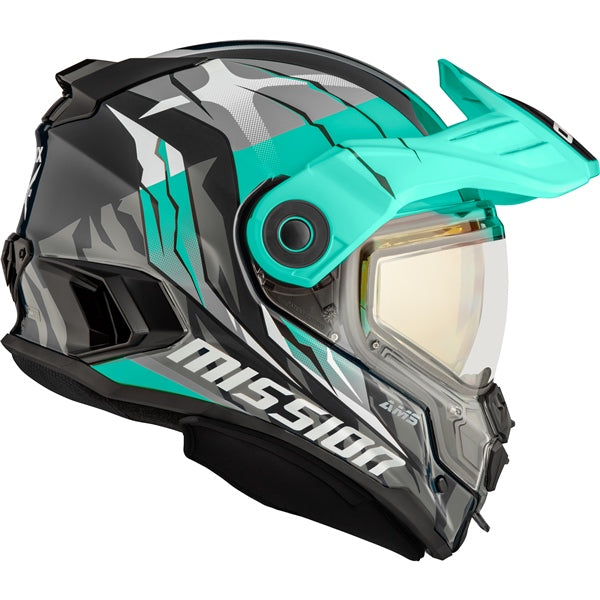 CKX Mission AMS Claw Full-Face Helmet with Electric Double Lens