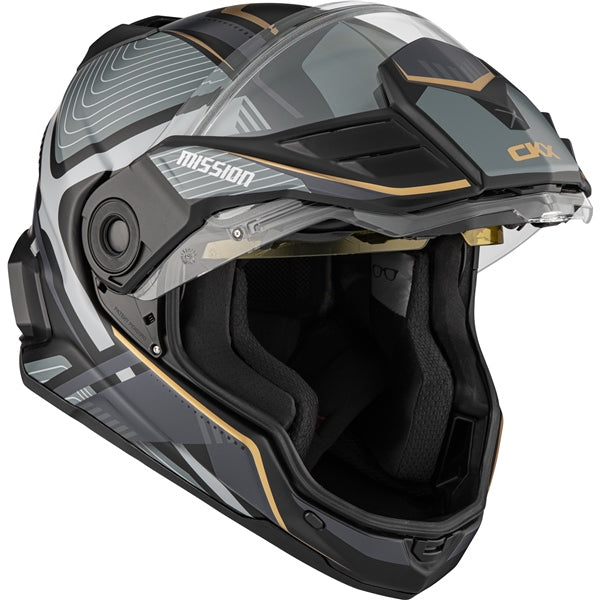 CKX Mission AMS Verve Full-Face Helmet with Double Lens