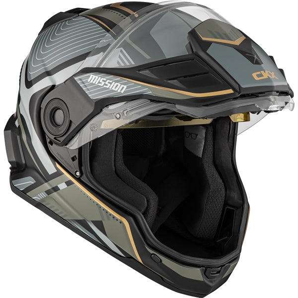 CKX Mission AMS Verve Full-Face Helmet with Electric Double Lens