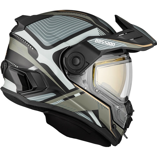 CKX Mission AMS Verve Full-Face Helmet with Double Lens