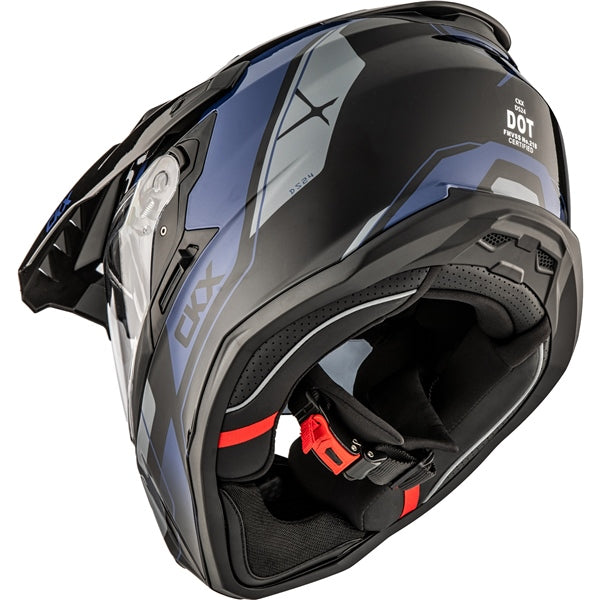 CKX DS24 Swift Dual Sport Helmet with Electric Double Lens