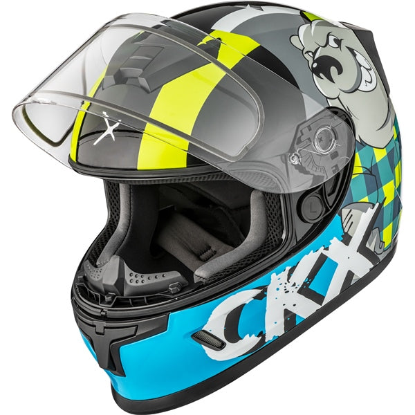 CKX Youth RR24Y Lumberjack Helmet with Double Lens