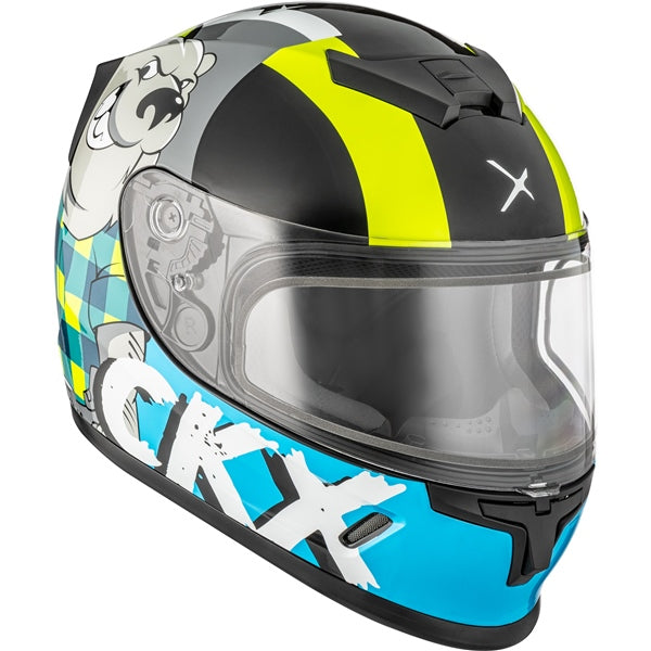 CKX Youth RR24Y Lumberjack Helmet with Double Lens