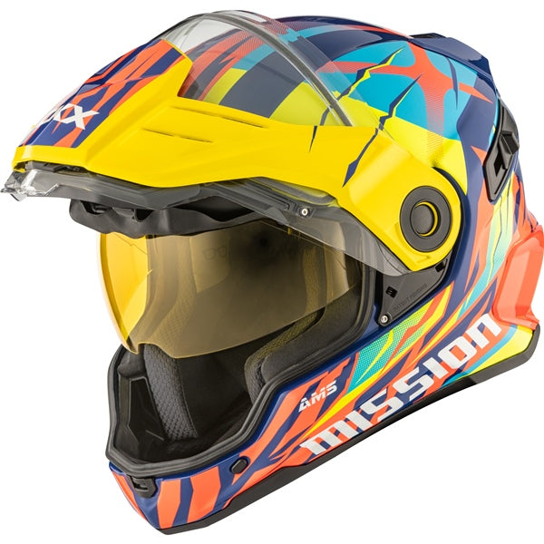 CKX Mission AMS Claw Full-Face Helmet with Electric Double Lens