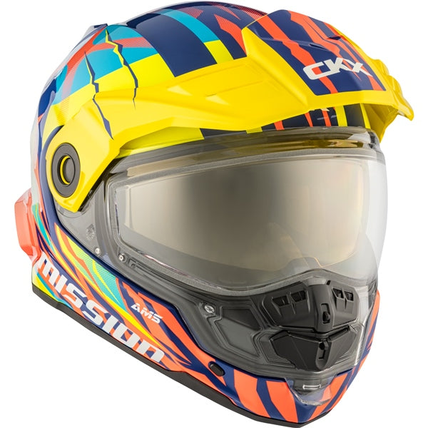 CKX Mission AMS Claw Full-Face Helmet with Double Lens