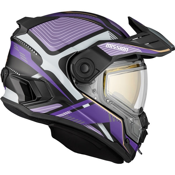 CKX Mission AMS Verve Full-Face Helmet with Double Lens